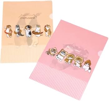 Amazon | キャラクターグッズ 『クリアファイル（A4）』全2種セット