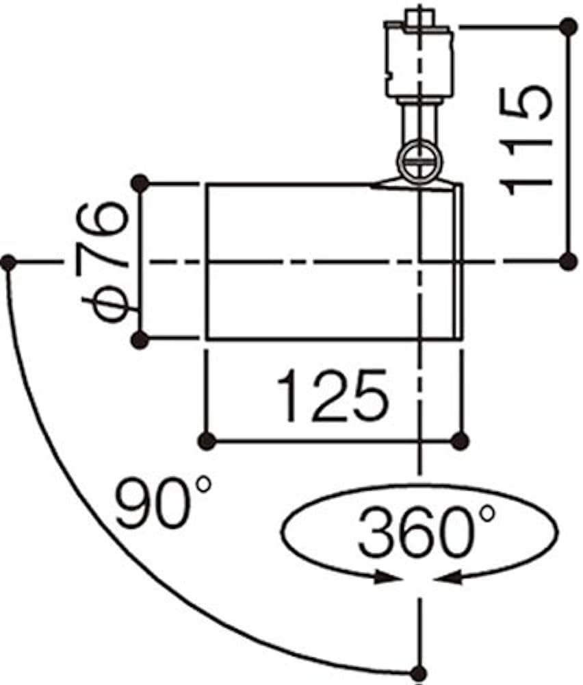 Amazon.co.jp: パナソニック(Panasonic) スポットライト LSEB6118KLE1