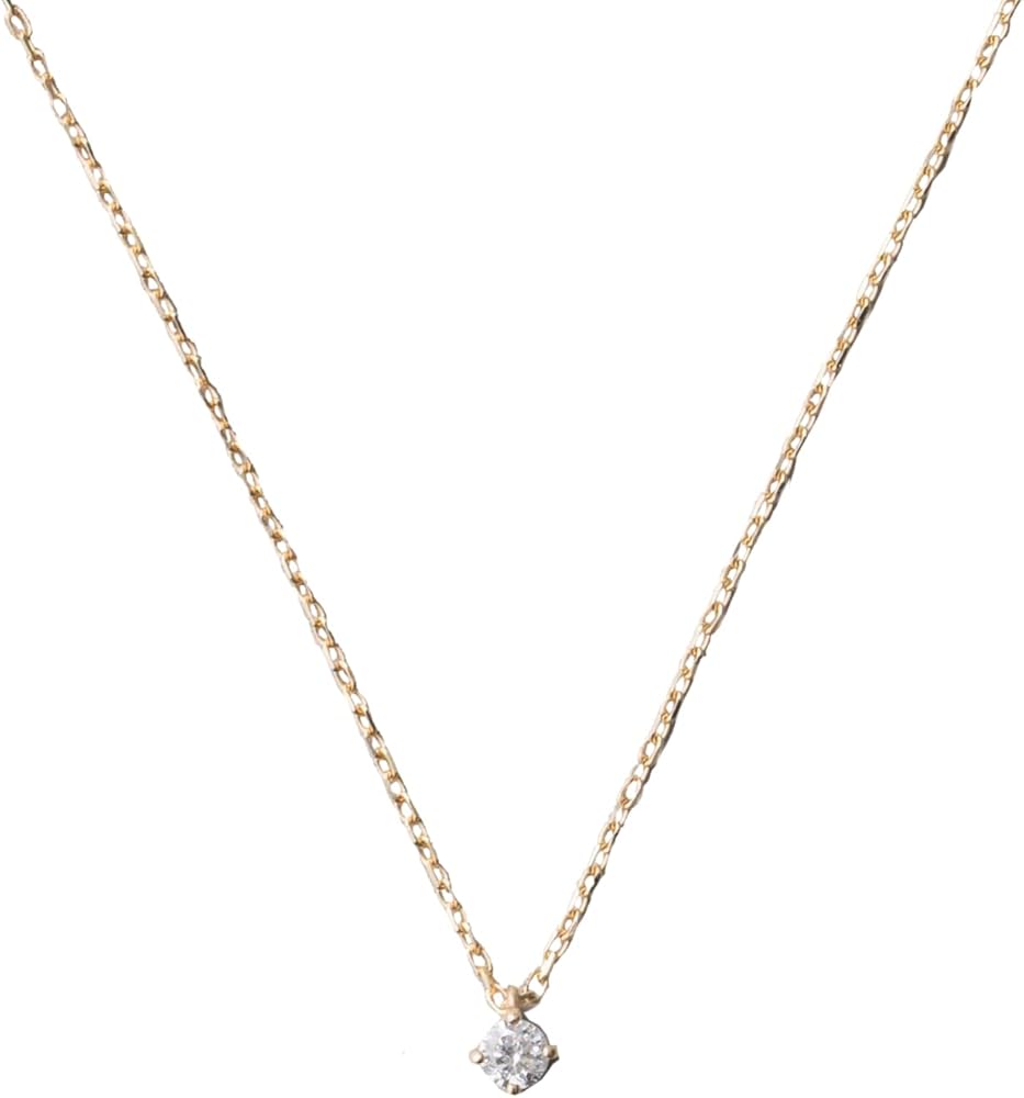 Amazon | (エテ) ete K10 レイヤー ダイヤモンド ネックレス 760698