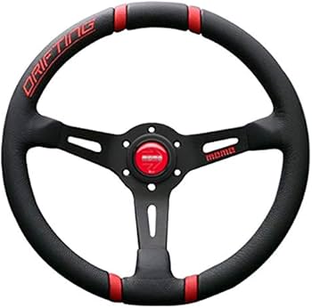 Amazon | MOMO DRIFTING 350D 85mm ディープコーン ブラックスポーク