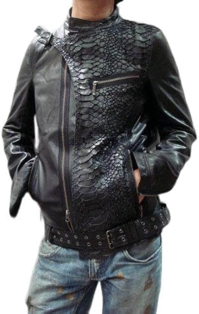 Amazon | (ヤスユキイシイ) Yasuyuki Ishii 和紙パイソン ライダース