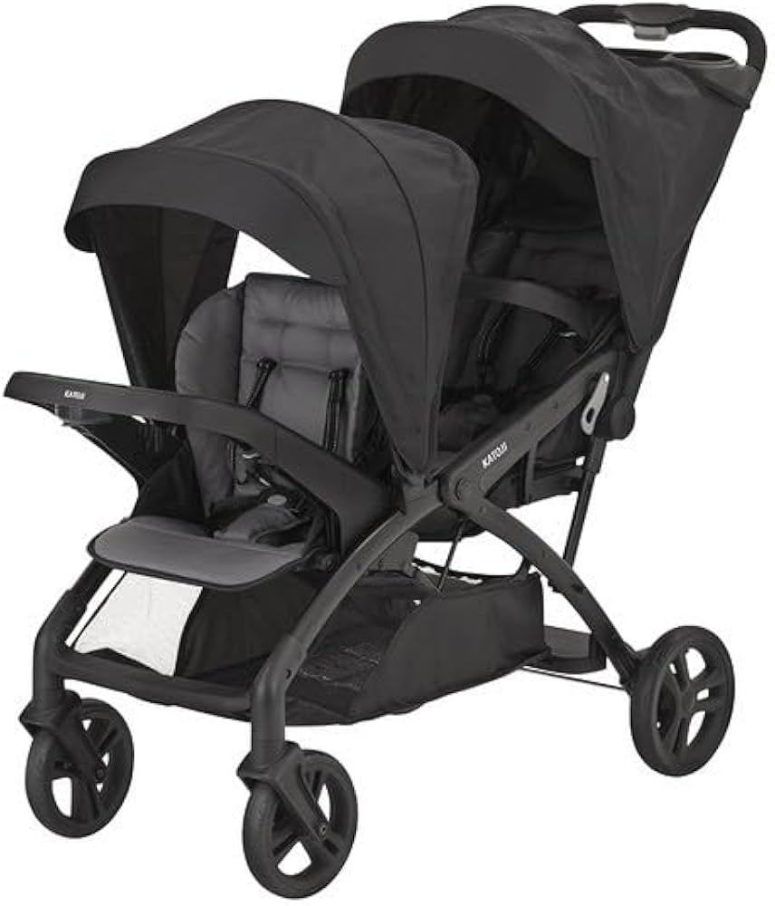 Amazon | KATOJI ベビーカー 二人でゴーDX シングルタイヤ オニキス