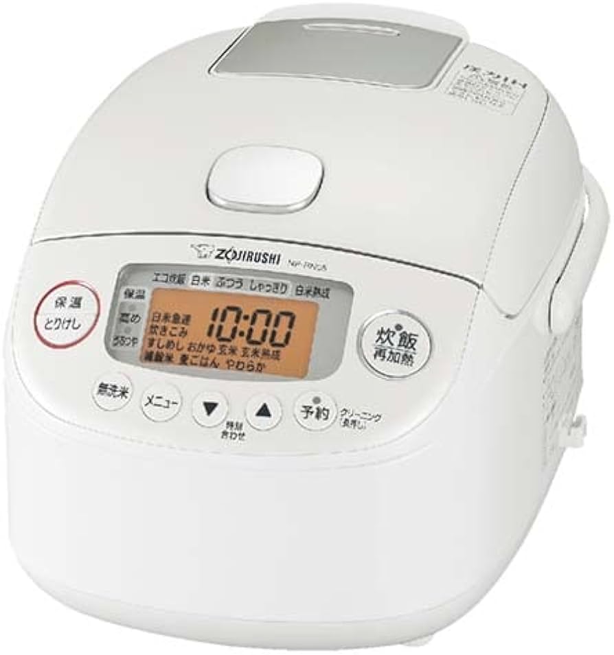 Amazon | 象印マホービン 炊飯器 3合 ホワイト NP-RN05-WA | 象印
