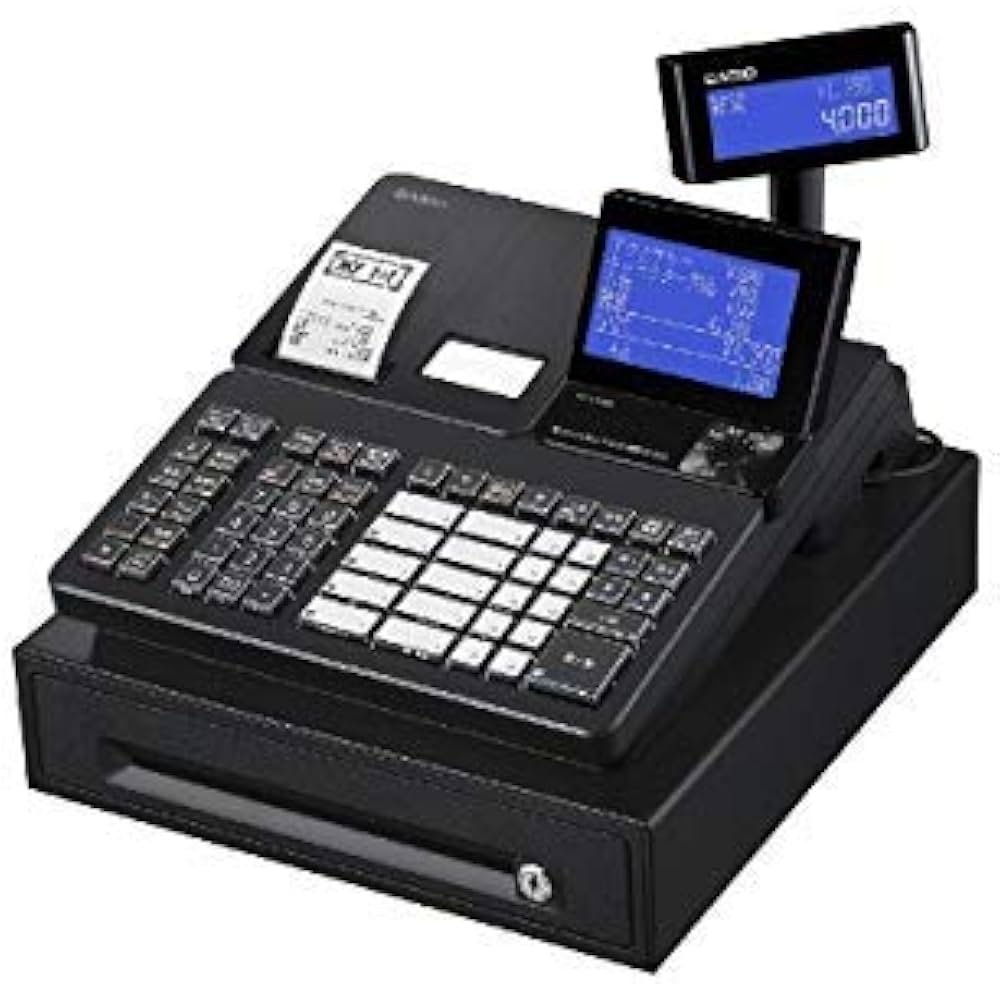 Amazon.co.jp: カシオ計算機 SR-S4000-20SBK レジスター ブラック
