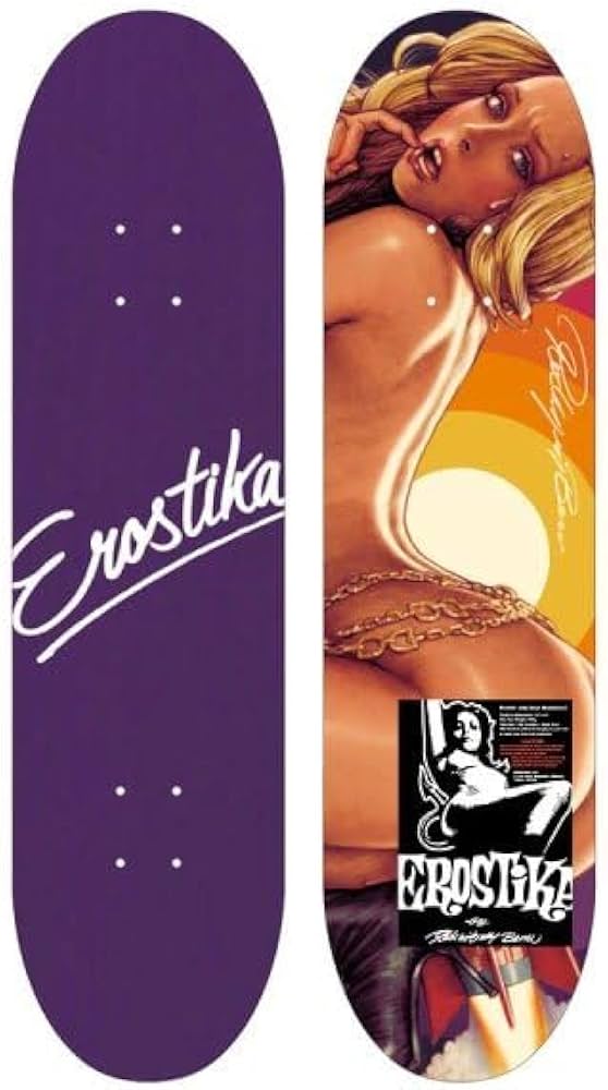 Amazon.co.jp: エロスティカ ロッキンジェリービーン スケートデッキ