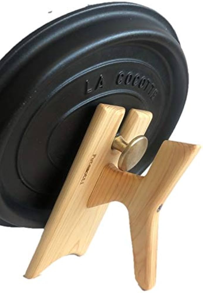 Amazon｜フタモッチ ストウブ用-L（ハンドル付きフタ置き 素手で