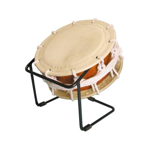 Amazon | 締太鼓35cm(ひも締め・あわせ胴) 鉄製座り台座セット | 太鼓