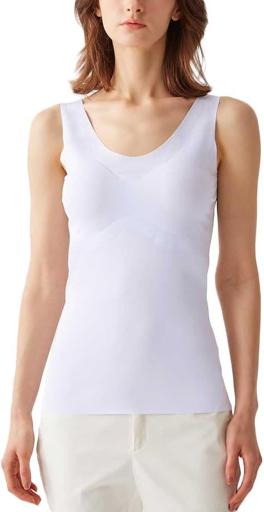 Amazon | [グンゼ] タンクトップ キレイラボ 完全無縫製® ひんやりと