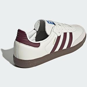 Amazon.co.jp: Adidas JR2659 Samba OG SAMBA OG Off White/Maroon/Gum