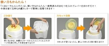 Amazon.co.jp: コンビ ニオイ・クルルンポイ 紙おむつ処理ポット用