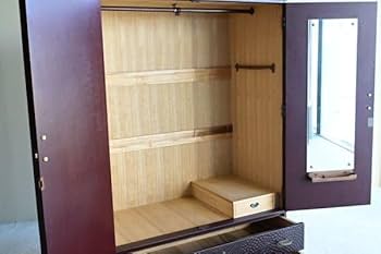 Amazon.co.jp: ほぼ佐藤恵仙作 鎌倉彫 心彫 桐箪笥 漆塗り 衣装 洋服