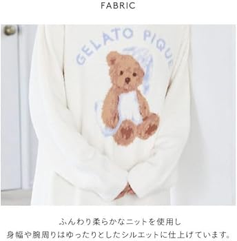 Amazon | ジェラートピケ gelato pique レディース GOOD NIGHT BEAR