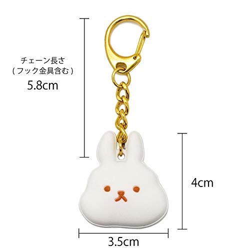 Amazon.co.jp: 【moimoikka】キーホルダー (うさぎ) ウサギ バッグ
