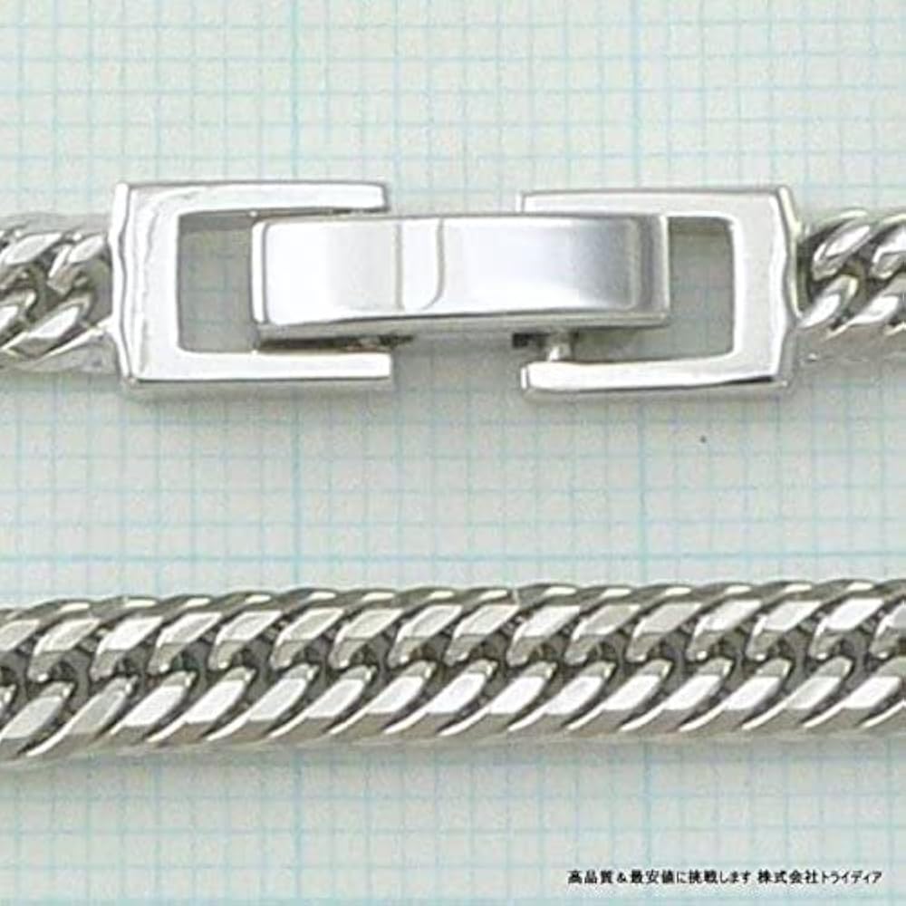 Amazon | SV925 シルバー 12面 トリプル 喜平 ネックレス 国産