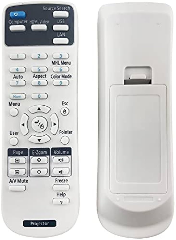 Amazon | Twinklg プロジェクター 交換用 リモコン Epson エプソン EB