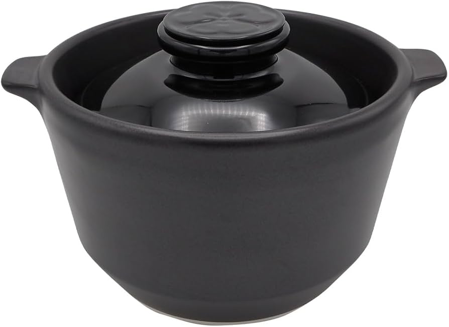 Amazon | 有田焼 究極のごはん鍋HACHI 3合 直火 電子レンジ 日本製