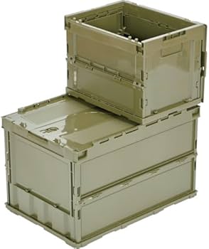 Amazon.co.jp: トラスコ中山(TRUSCO) 薄型折りたたみコンテナ 50L