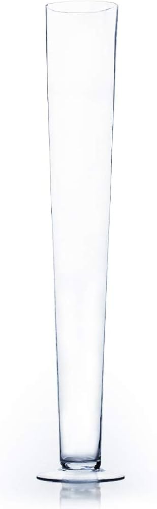Amazon.com: WGV Trumpet Glass Vase, Open 4