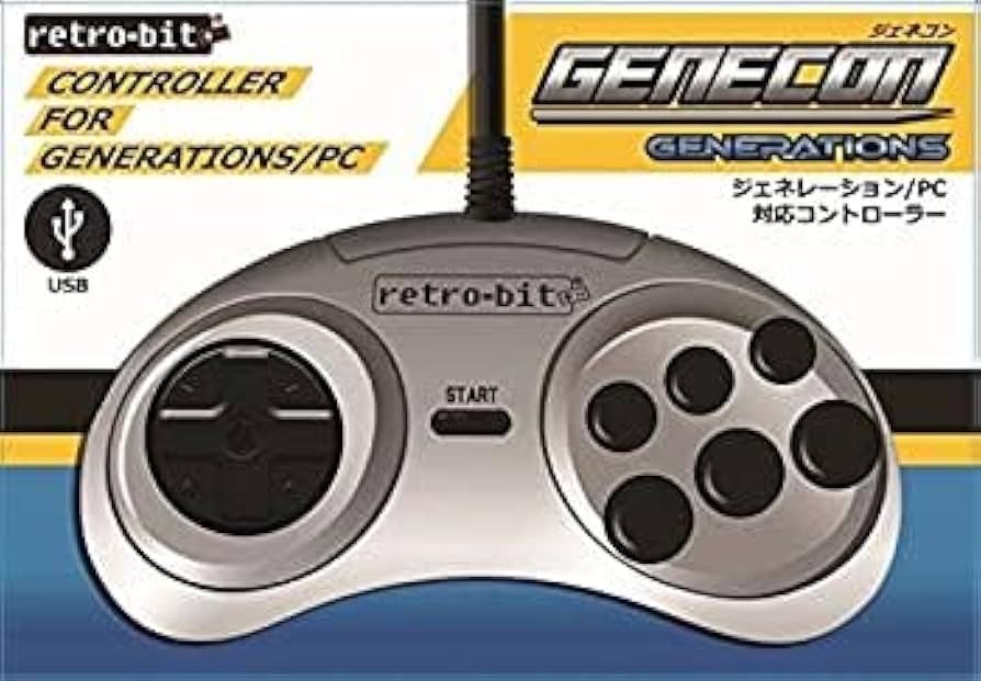 Amazon.co.jp: retro-bit ジェネコン ジェネレーション/PC対応 USB