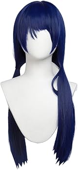 Amazon.co.jp: 村野さやか コスプレウィッグ ツインテール ブルー