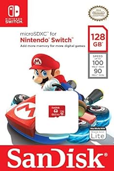 SanDisk 128GB microSDXC Card, Licensed for Nintendo Switch