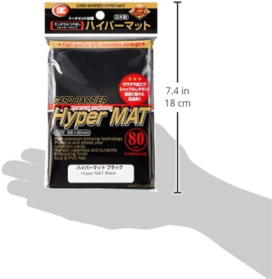 ハイパーマットブラック KMC 80枚入り×30パック KMC ハイパーマット