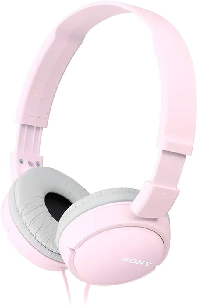Amazon.com: Sony Dynamic Foldable Headphones MDR-ZX110-P (Pink