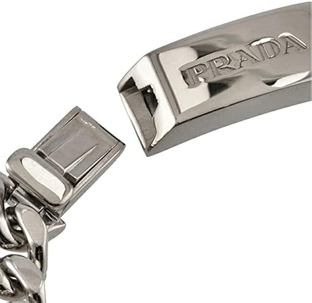 Amazon | [Prada] プラダ ブレスレット メンズ CHAIN JEWELS AG.925
