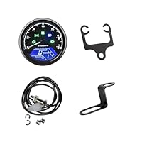 Amazon.co.jp: ユニバーサルデジタルオートバイゲージパネルスピード