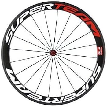 Amazon | スーパーチーム カーボン 自転車ホイール 50mm クリンチャー