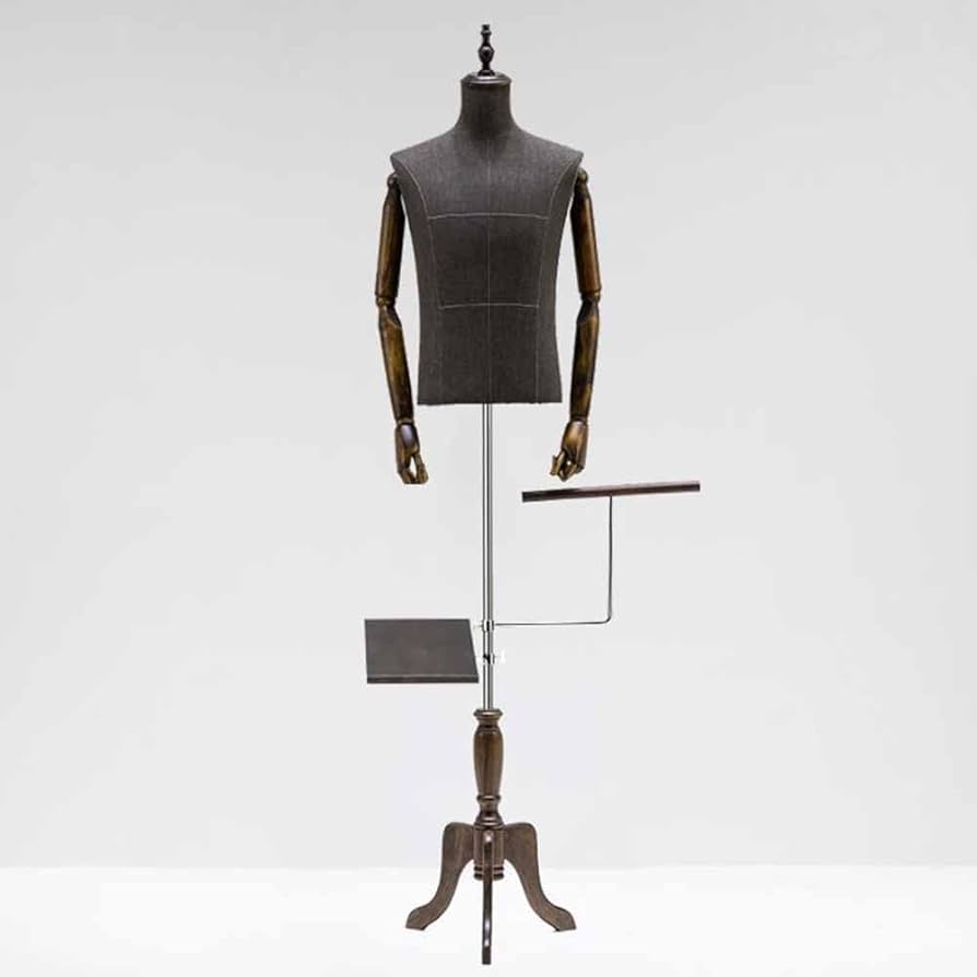 Amazon.co.jp: 高さ調節可能な男性マネキントルソー、男性ドレス