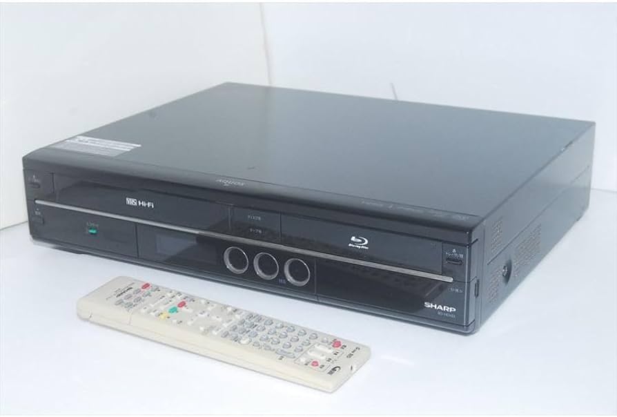 Amazon | VHSビデオデッキ vhs dvd 一体型 ブルーレイレコーダー SHARP