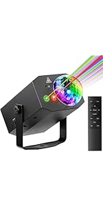 Amazon.co.jp: PAIFIEVD 3D RGBビームプロジェクターライト 500mW