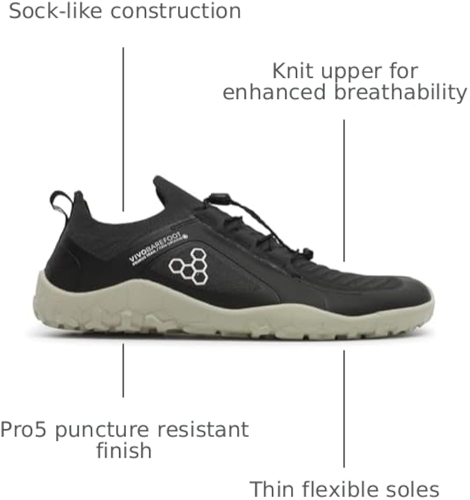 Amazon.com | Vivobarefoot Primus Trail Knit FG Mens | Barefoot