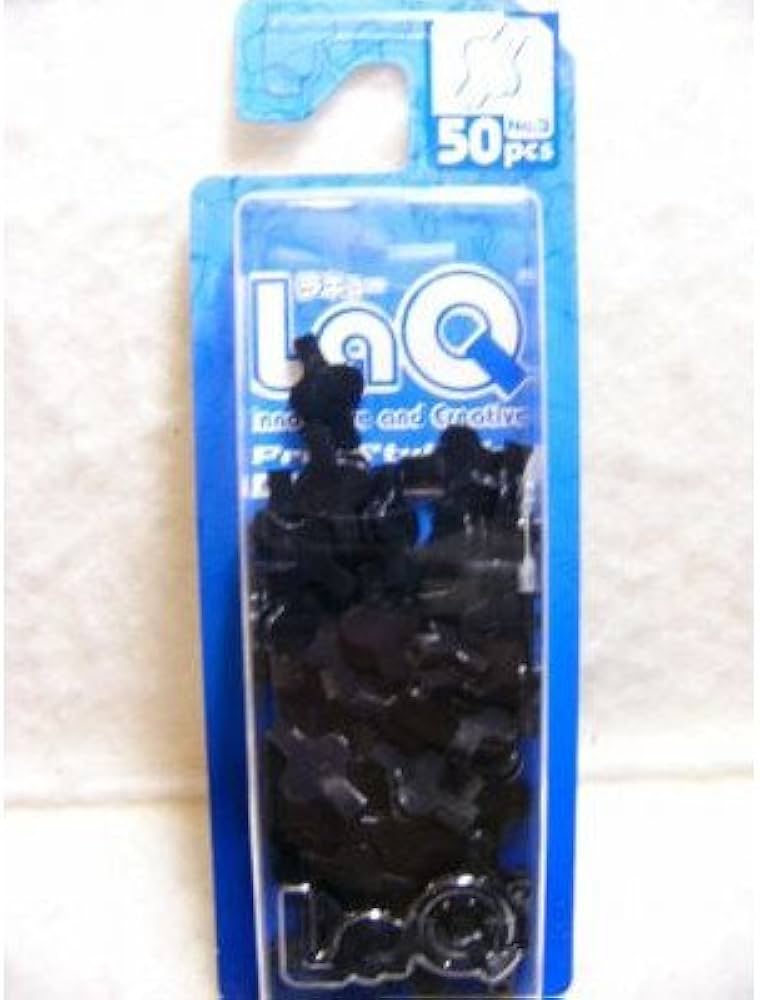 Amazon | Free Style 50 LaQ補充用パーツ 黒 No.3 | 積み木 | おもちゃ
