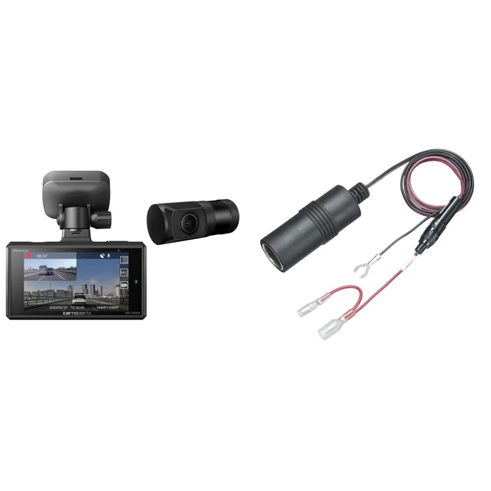 Amazon | パイオニア ドライブレコーダー VREC-DH301D 前後2カメラ 前