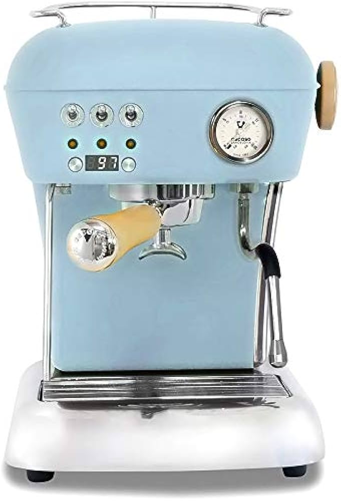 Amazon | Ascaso Dream Pid Espresso Machine Kid Blue エスプレッソ