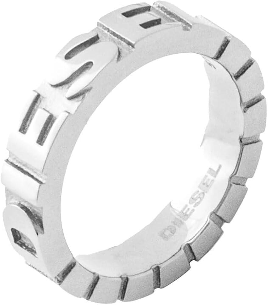 Amazon.co.jp: [ディーゼル] DIESEL 00-リングSTEEL CUBED RING WITH