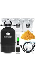 Amazon.co.jp: ガラコート 純水器 洗車用 11L FRP耐圧タンク 切替