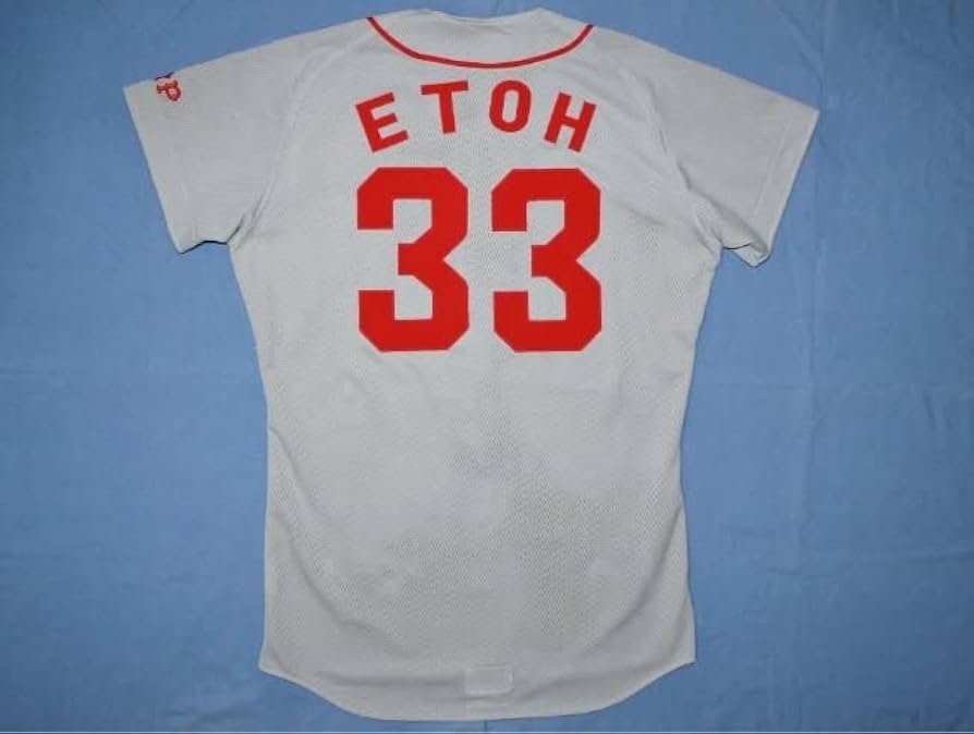 Amazon.co.jp: 広島カープ33 江藤智 1996実使用ユニフォーム ビッグ