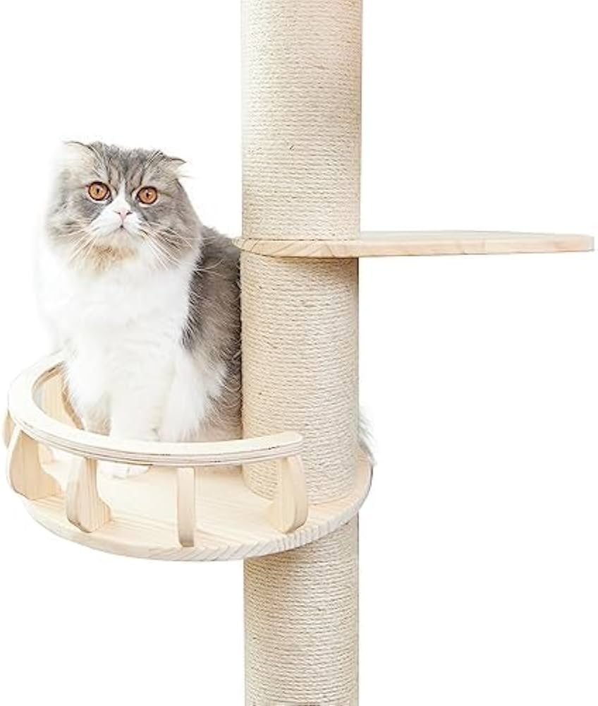 Amazon | [SUMIKA 突っ張り型 木製 キャットタワー 専用