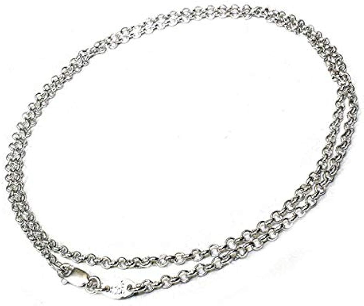Amazon | クロムハーツ ネックレス チェーン ロールチェーン18インチ