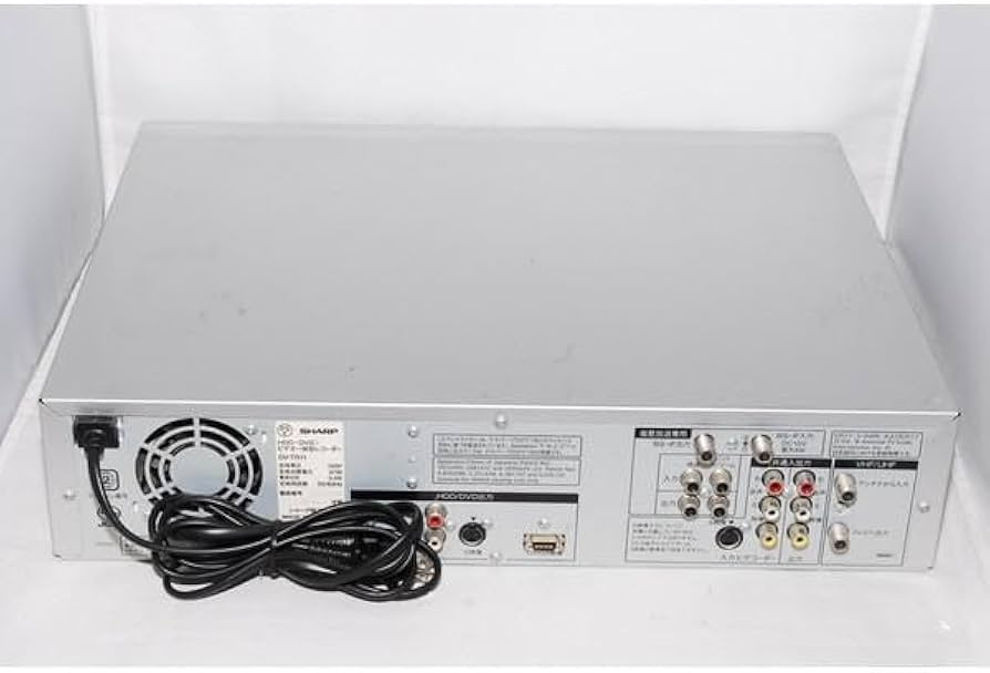 Amazon | シャープ DV-TR12 DVDレコーダー VHSビデオデッキ HDD250GB