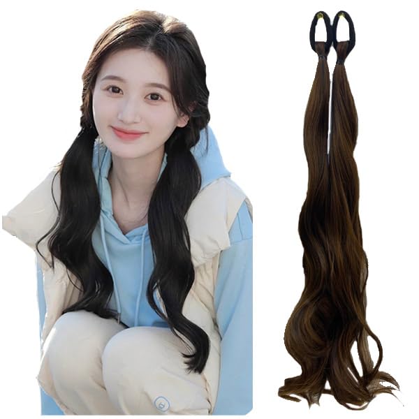 Amazon.co.jp: 2本セット エクステ ルーズウェーブ カール ゴム