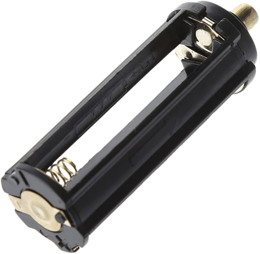 Amazon | 電池変換アダプター 3* AAAから18650バッテリーコンバーター