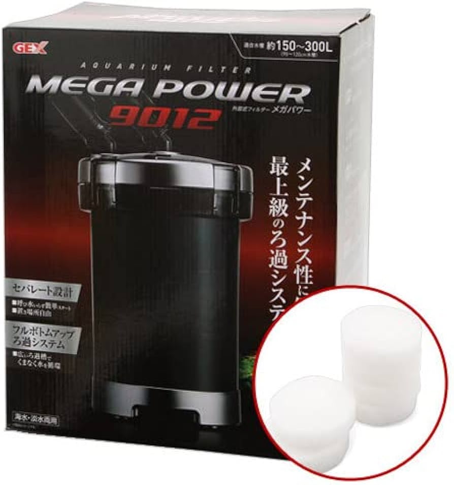 Amazon | GEX メガパワー 9012 ウールパッド6枚付き 水槽用