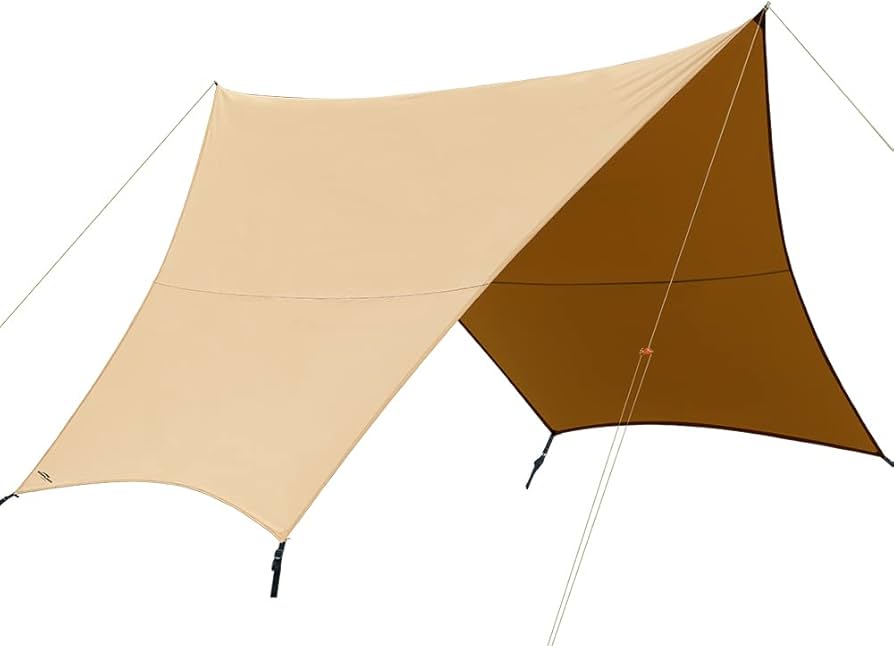 Amazon.co.jp: SoomloomタープAdranus 4.5x5.8 焚き火可能 ポリ