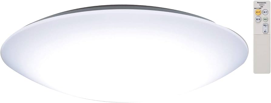 Amazon | パナソニック 日本製 LEDシーリングライト 調光タイプ 昼光色