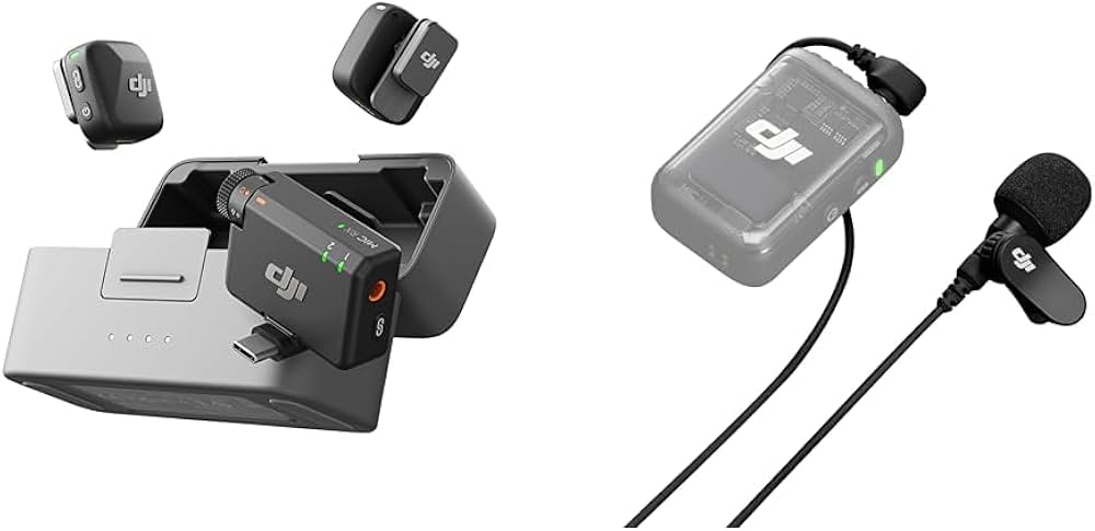 Amazon.co.jp: 【セット買い】DJI Mic Mini(2 TX + 1 RX + 充電ケース