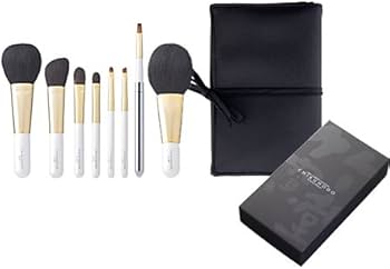 Amazon.co.jp: 熊野筆 竹宝堂 正規品 Gシリーズ 8点セット(G-1,2,3,4,5